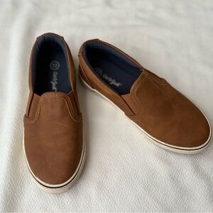 Casual Brown Slip-On Shoes